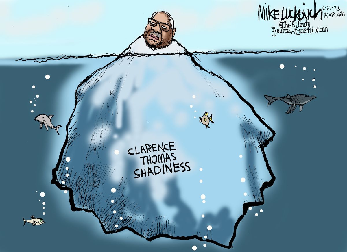 Clarence Thomas shadiness The Week