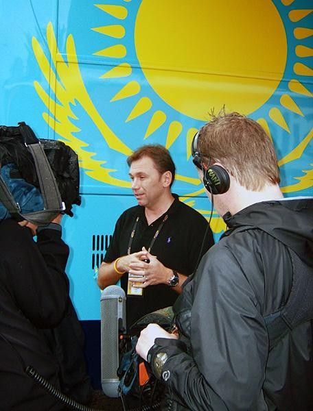 Bruyneel makes a rare race appearance
