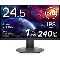 Dell 24.5-inch 240Hz gaming monitor $250 $199.99 at Amazon