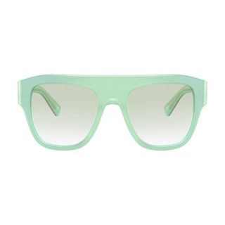 Pair of green square Dolce & Gabbana sunglasses