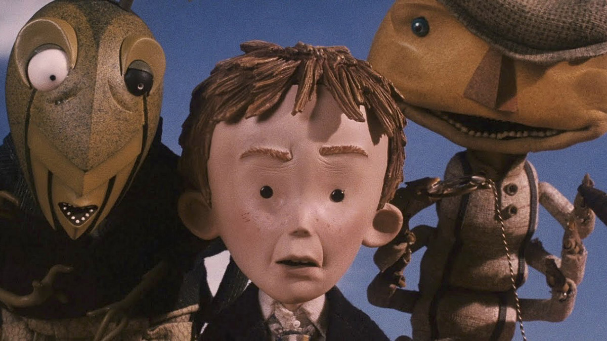 The animated film James and the Giant Peach