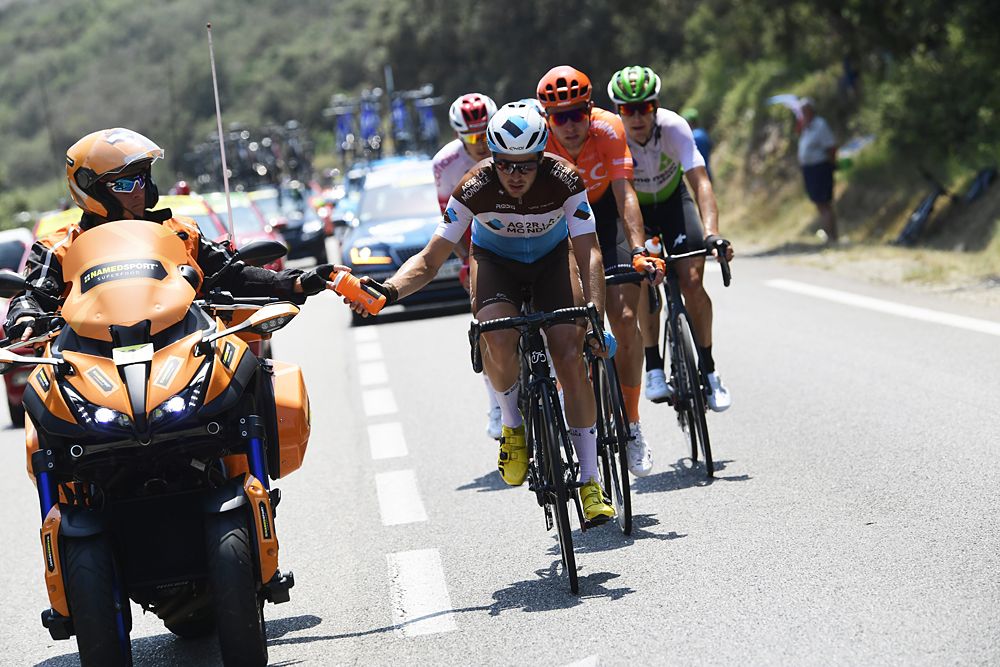 The stage 16 breakaway at the Tour de France