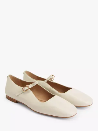 John Lewis Harrietta Mary Jane Leather Pumps