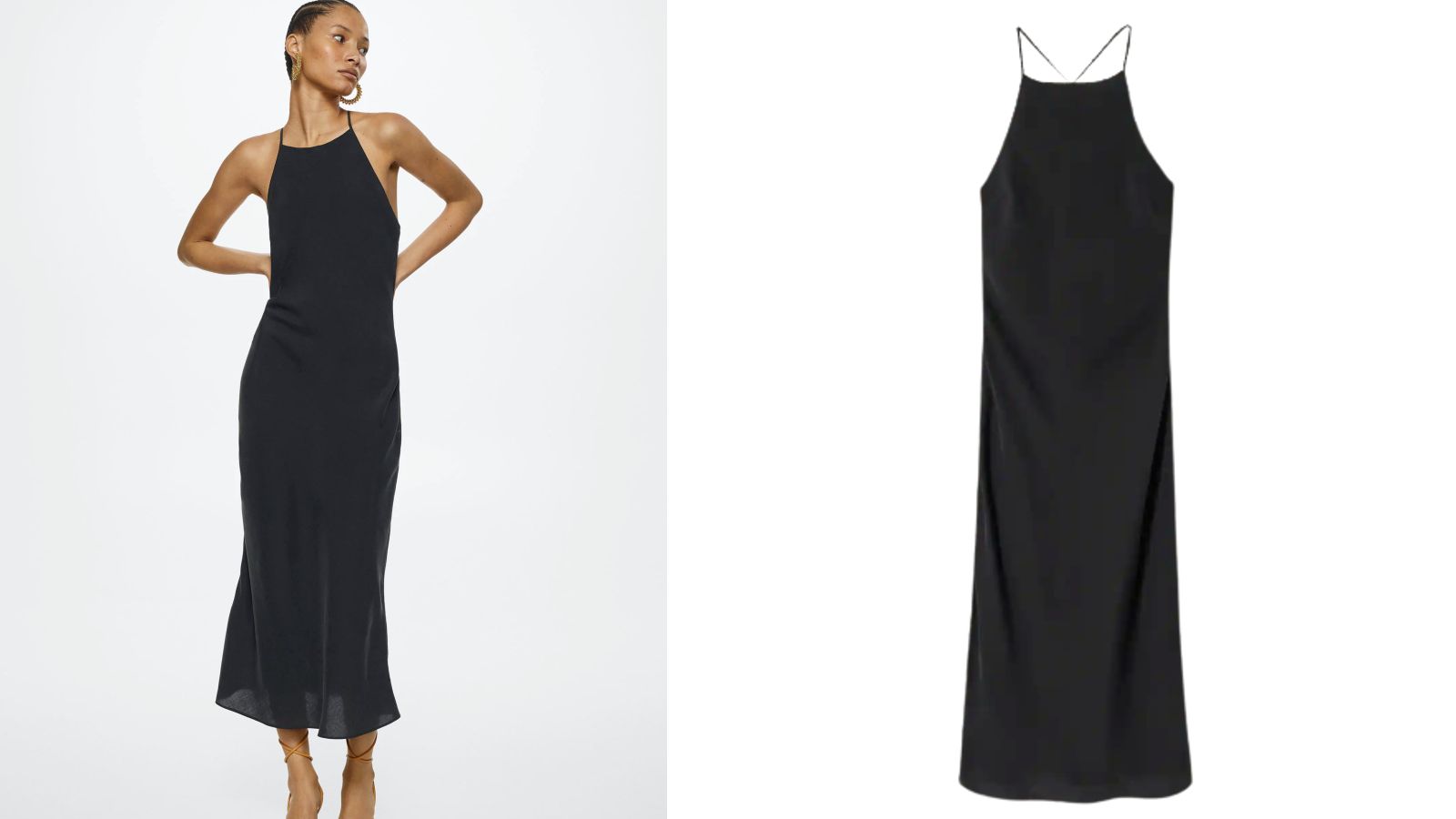 Mango Flowy Modal Dress