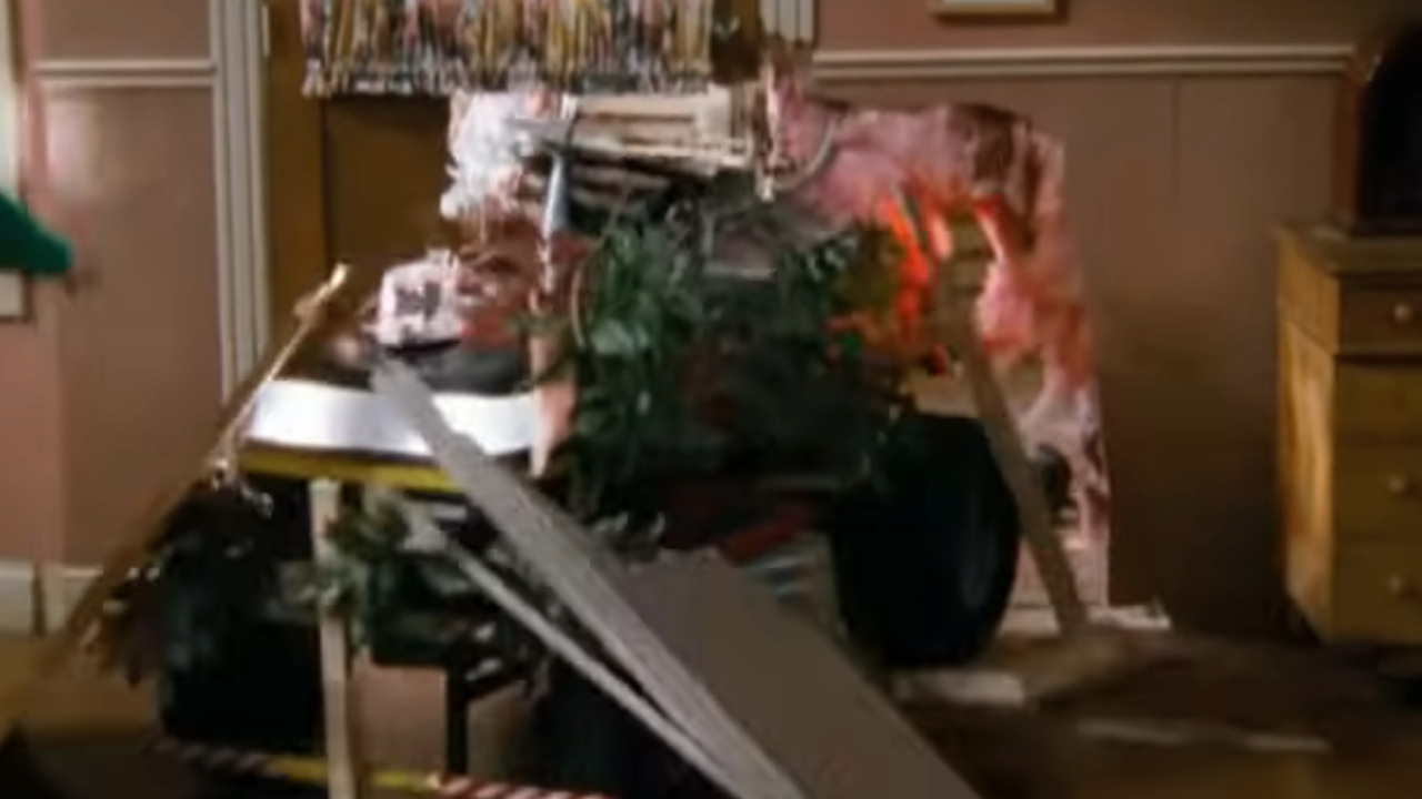 Steve Urkel's remote-controlled lawnmower on Family Matters