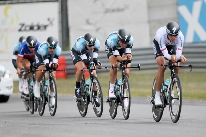 Omega Pharma-Quick-Step in Zolder in preparation for their World Championship defence