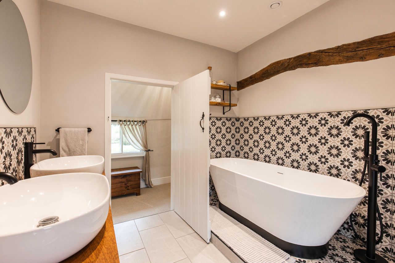 Interior shots of Willow Farm in Norfolk
