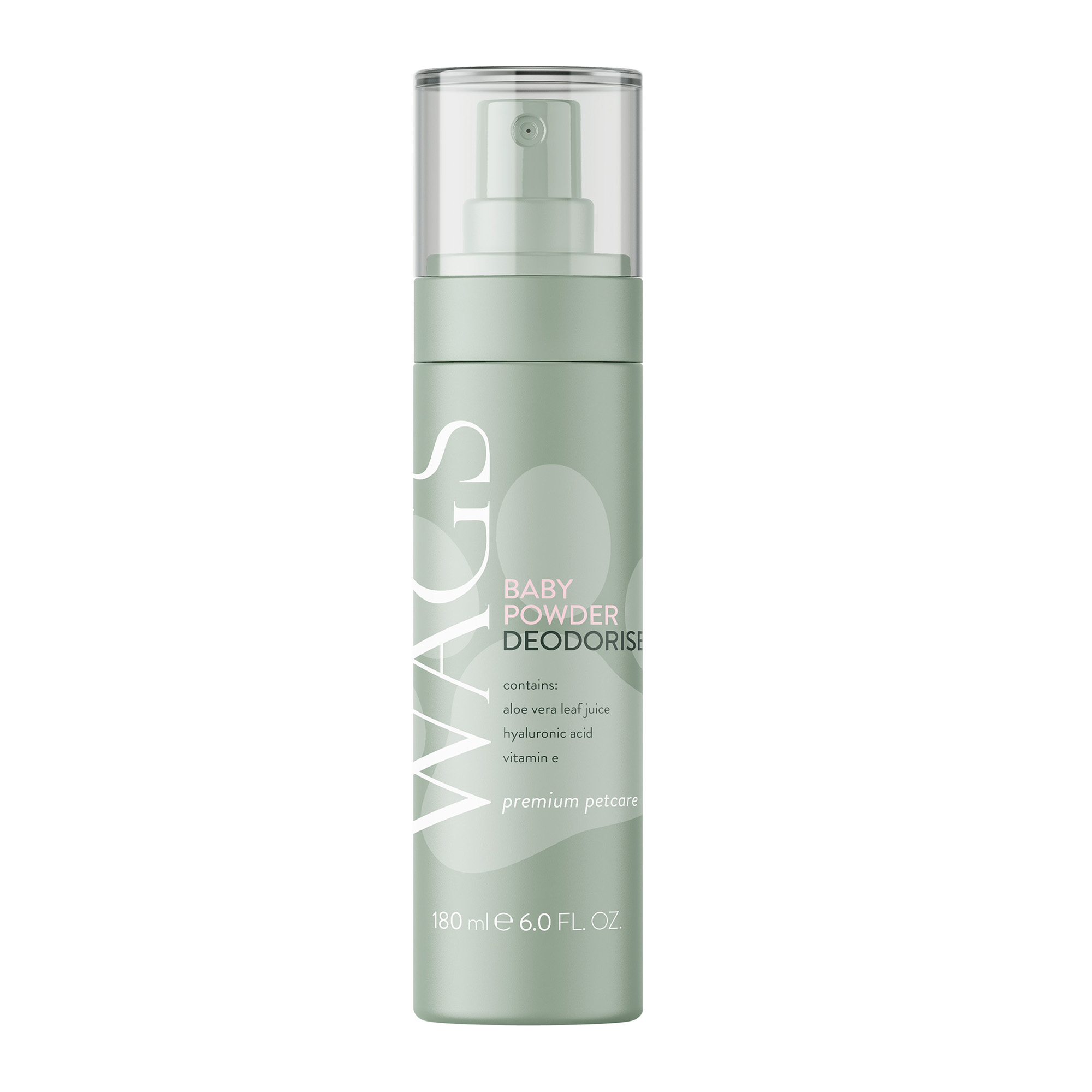 Wags Baby Powder Deodoriser Spray for Dogs