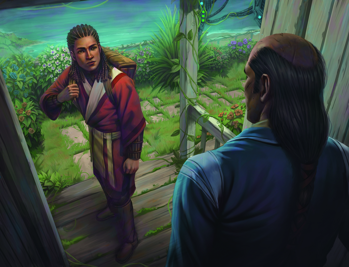 Digital art demonstrating the use of colour