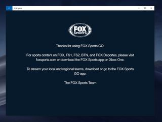 Fox Sports and WWE Network retire their Windows 10 apps