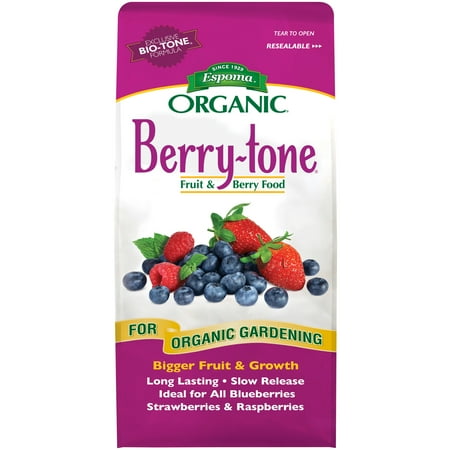 Espoma Berry Tone Natural &amp;amp; Organic Plant Food 4 Lbs for Blueberries &amp;amp; Raspberries