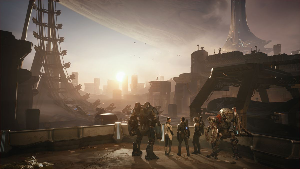 Screenshot from the 2027 sci-fi game