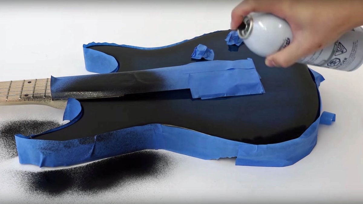 This spray turns your entire guitar into a touchpad