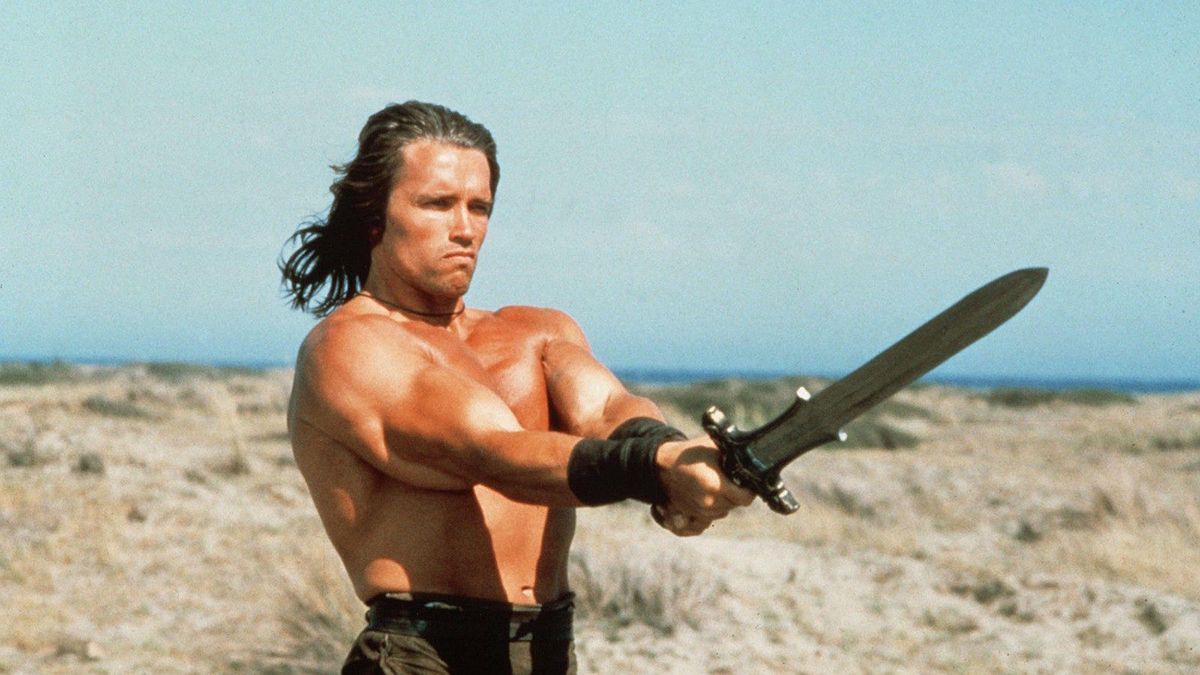 Arnold Schwarzenegger in Conan the Barbarian