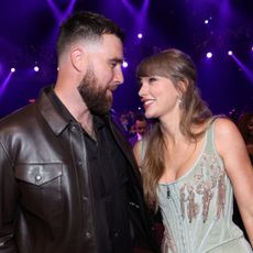 Taylor Swift and Travis Kelce ahead of their wedding 