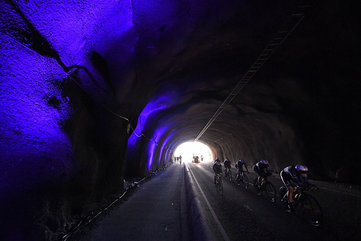 Through another tunnel