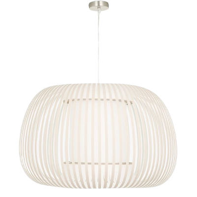 white modern pendant light