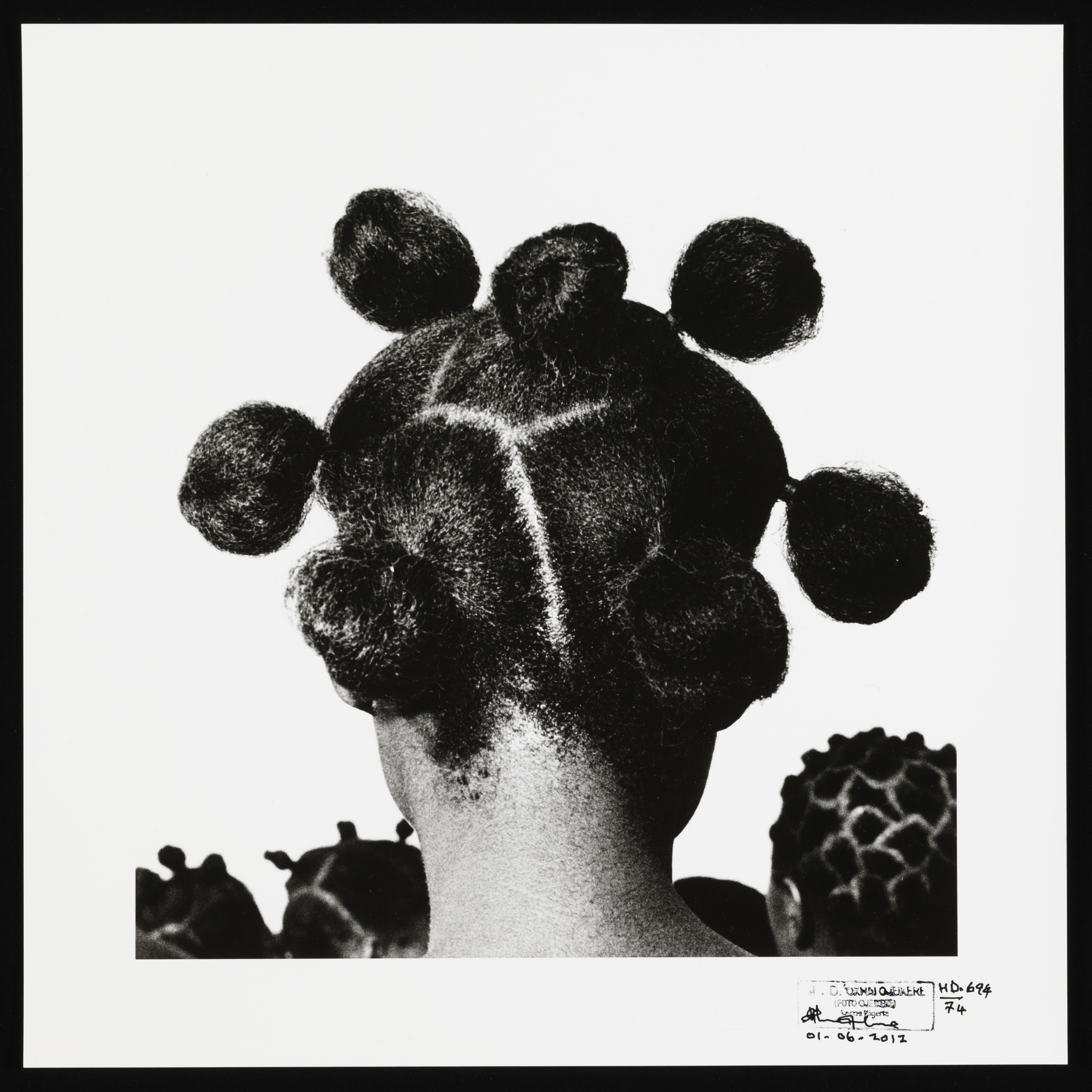 photograph of Black hairstyle, from &#039;Nigerian Modernism&amp;rsquo; exhibition