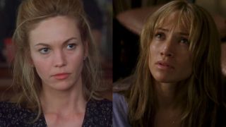 Diane Lane in Unfaithful and Jennifer Lopez in Enough side by side