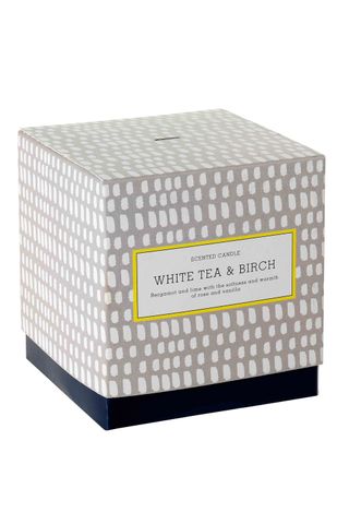 White tea and birch candle, £5
