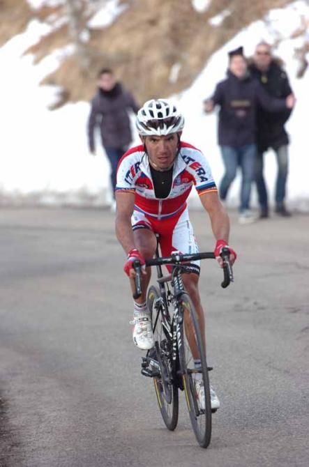 Joaquim Rodriguez (Katusha) struggled with the Sky tempo.