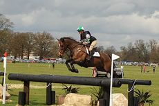 Lauren Shannon riding Zero Flight at Belton Horse Trials 2012