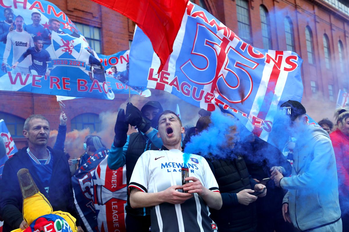 Rangers fans – Ibrox Stadium