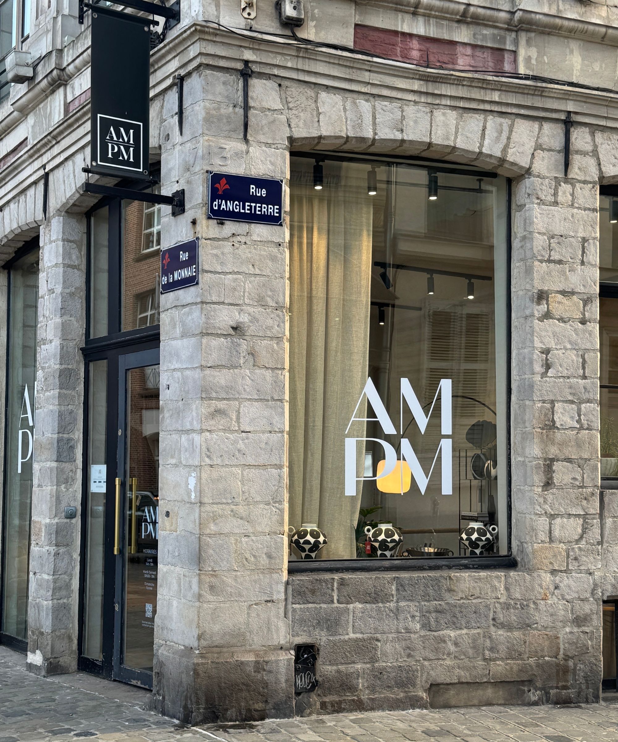 Exterior of AM.PM store in Lille, France