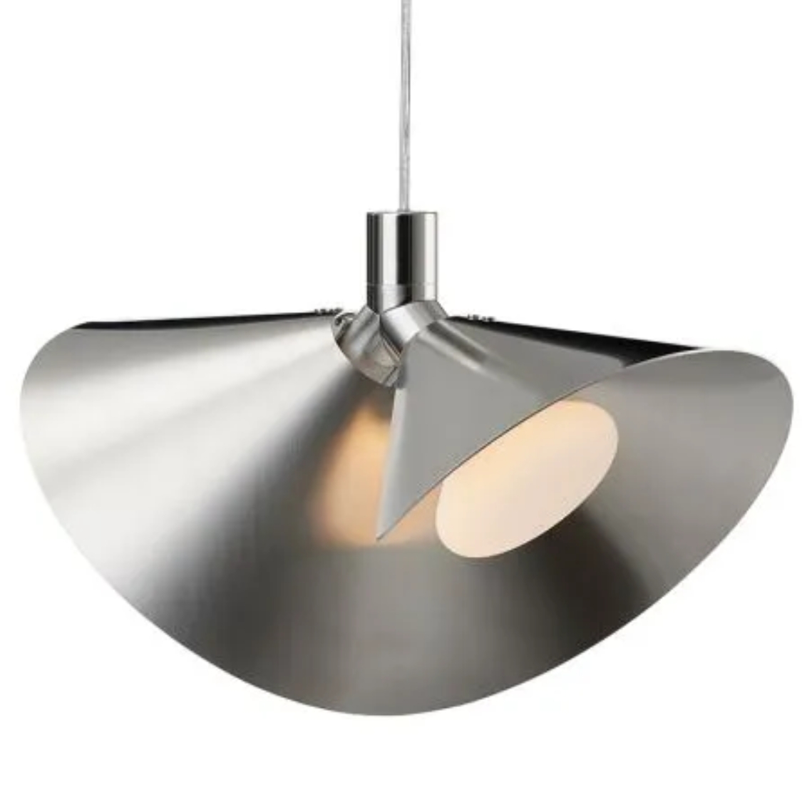 Frandsen, Peel Pendant Light Brushed Steel