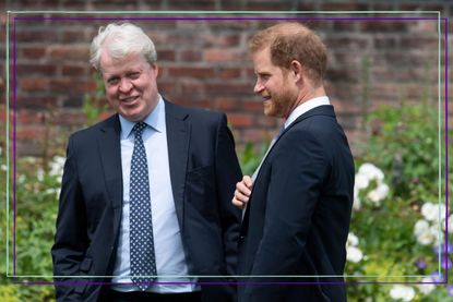 Prince Harry and Charles Spencer