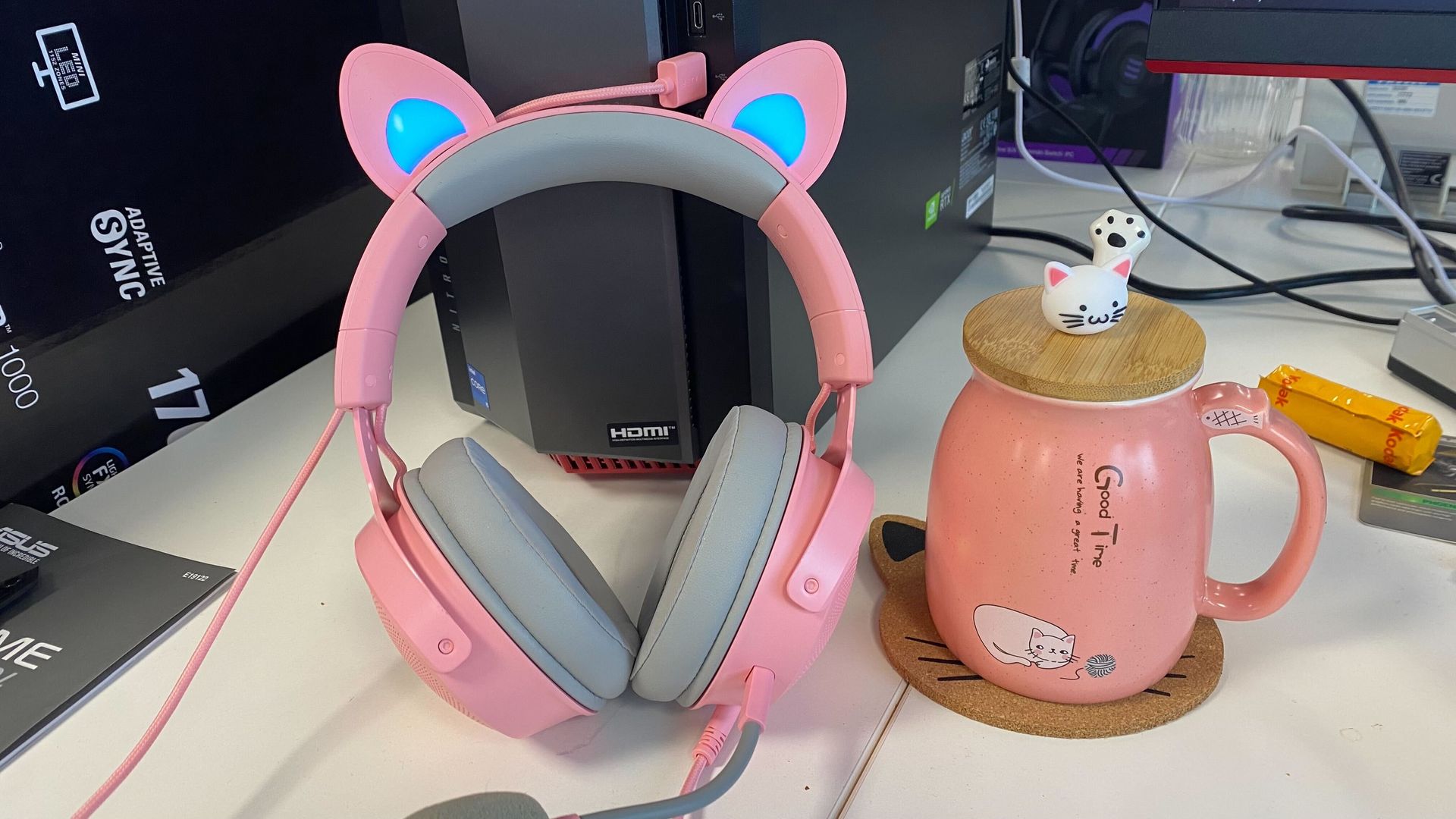 Razer Kraken Kitty V2 Pro review - Pretty in pink at a premium | TechRadar