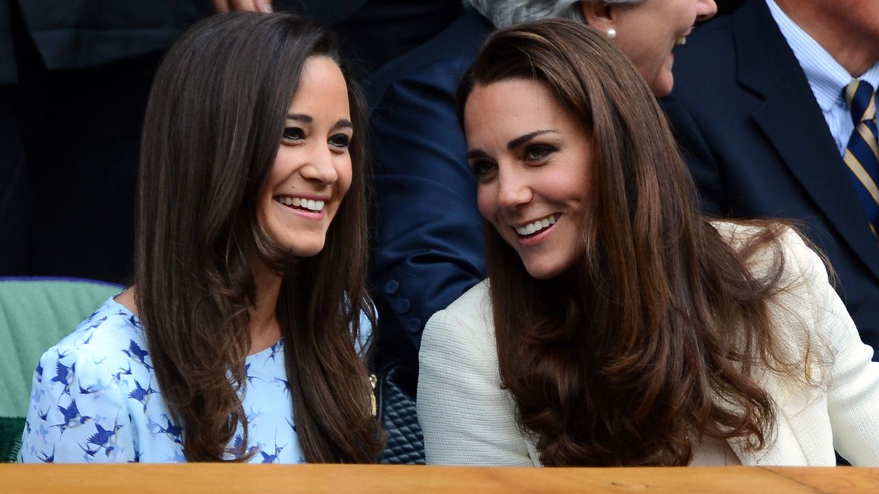 Kate Middleton and Pippa Middleton