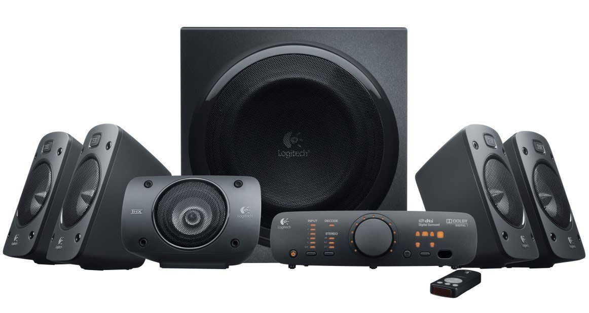 Logitech's Z906 5.1 surround sound speaker system is on sale for