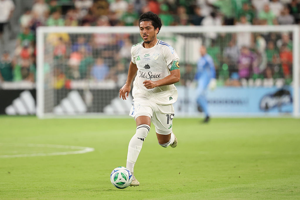 Evander of FC Cincinnati and MLS All-Star controls the ball during the 2025 MLS All-Star Game at Q2 Stadium on July 23, 2025 in Austin, Texas.