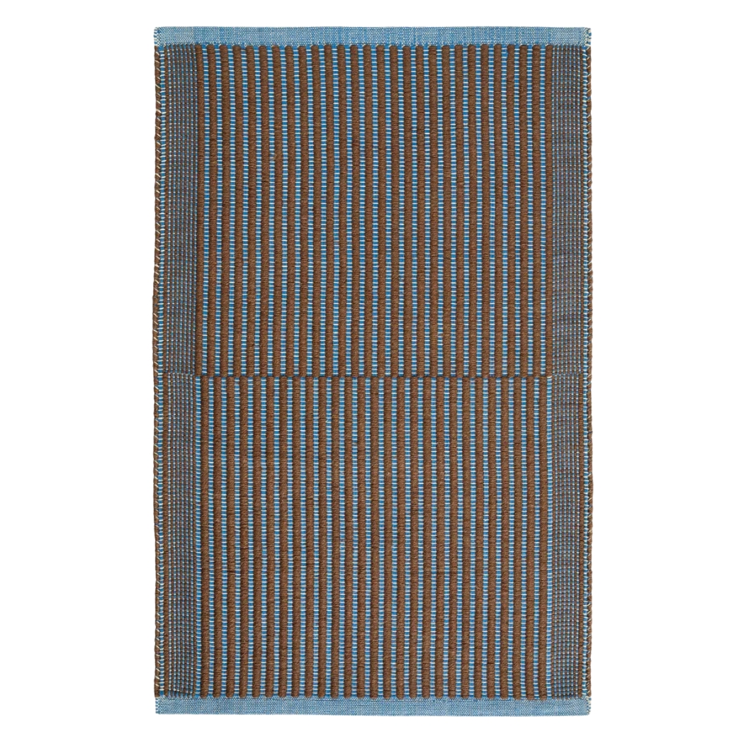 Hay, Tapis Striped Cotton and Jute Mat 