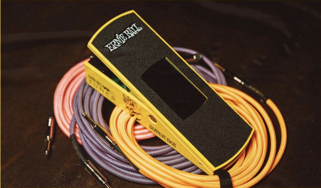 Ernie Ball's new VPJR Tuner "Super Bee" pedal