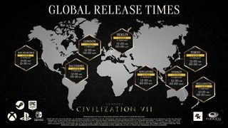 Civilization 7 global release times