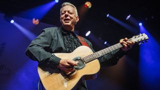 Tommy Emmanuel performs on stage at Arena Nord during Bluesheaven Festival 2023 on November 11, 2023 in Frederikshavn, Denmark.