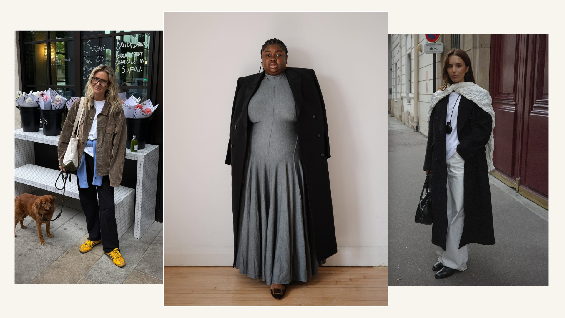 Stylish women wearing easy winter outfits