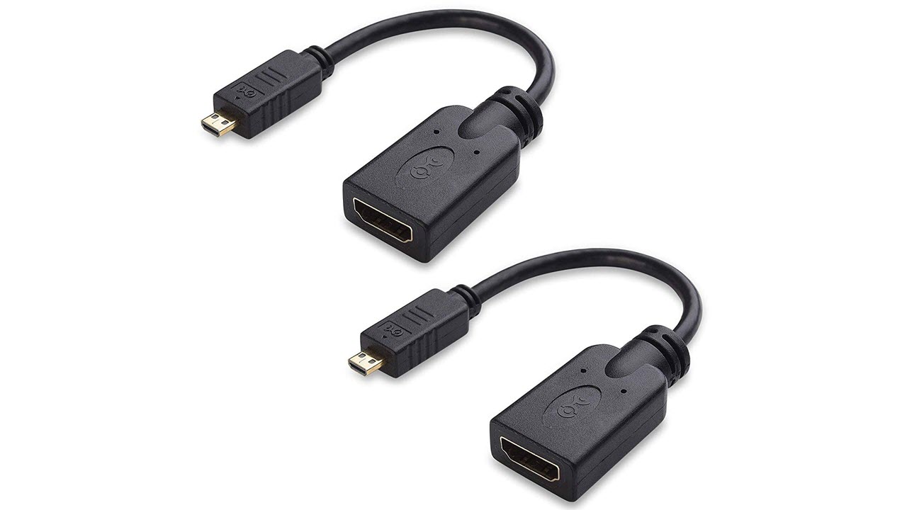 micro HDMI to HDMI Adapters