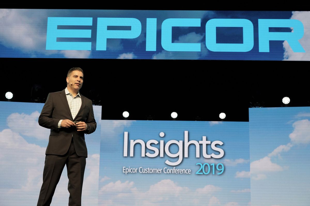 Epicor CEO Steve Murphy at 2019&amp;#039;s Insights conference