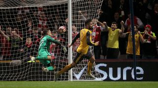 Olivier Giroud goal vs Preston