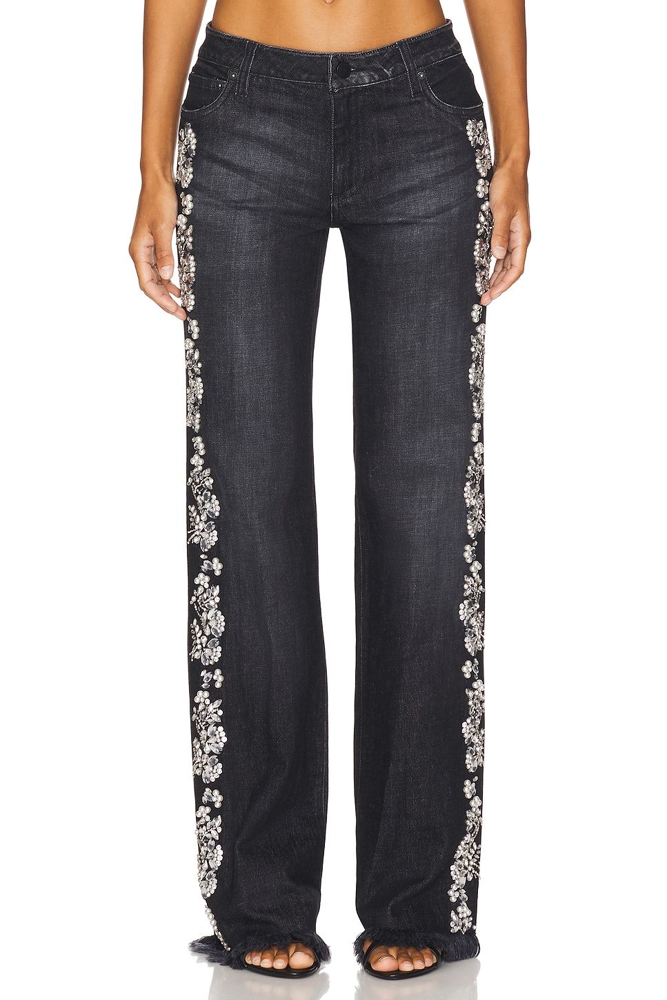 Alice + Olivia, Roxie Embellished Jean