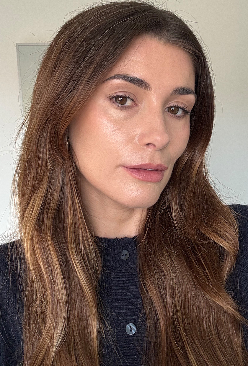 Eleanor after using the Kosas soulgazer mascara