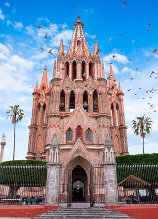 Parroquia de San Miguel Arcángel, San Miguel de Allende, Mexico