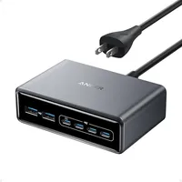 Anker Prime Charging Station, 200w 6-Port Gan Desktop Charger Anker Prime Charging Station, 200w 6-Port Gan Desktop Charger