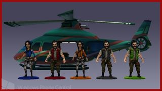 Zombies!!! for Windows 8 helicopter and pieces