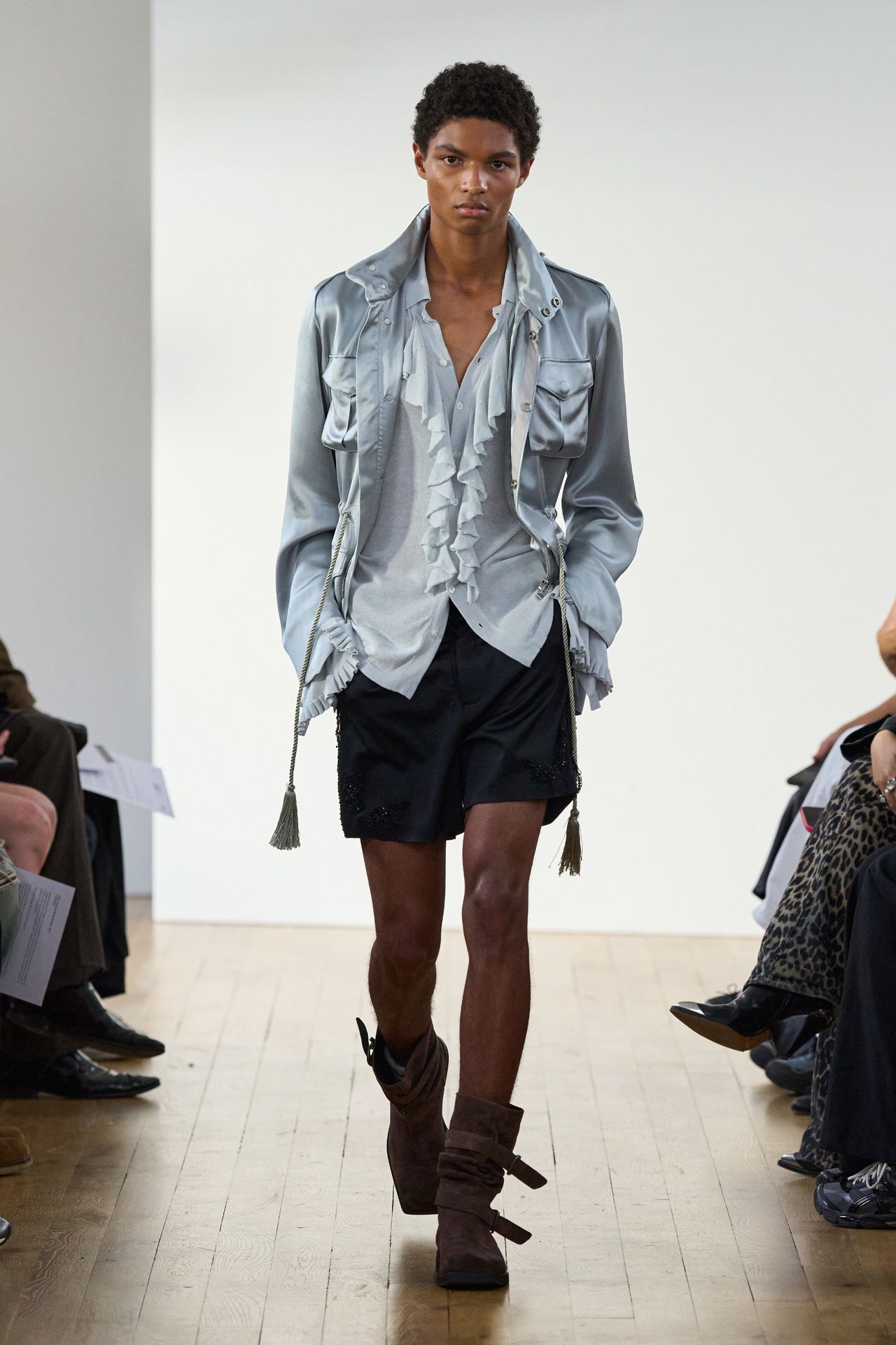 Oscar Ouyang SS27 collection London Fashion Week