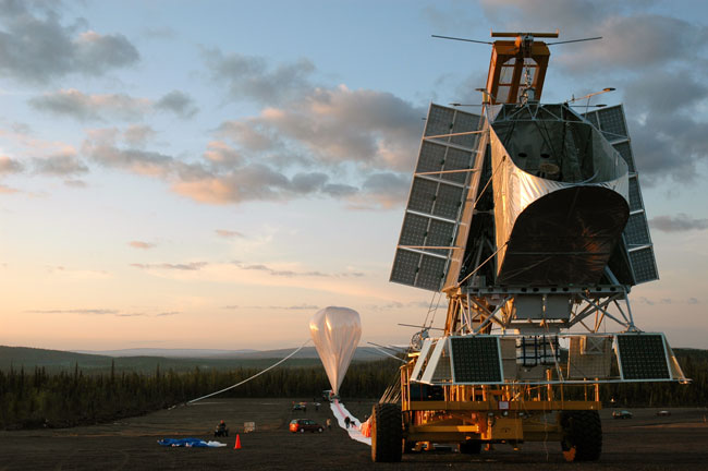 &#039;BLAST&#039; Off! Stratospheric Telescope Studies Stars