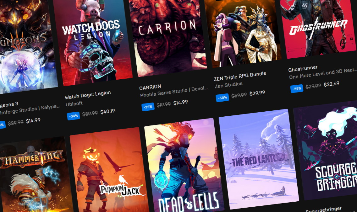 Epic Games Store offers 15 free games, 'limitless' $10 off coupons in  Holiday Sale